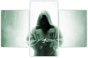 Obraz - Mních v tme (90x60 cm)