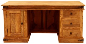 furniture-nabytek.cz - Pracovný stôl z masívneho palisandrového dreva 160x76x80