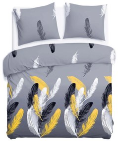 SATÉNOVÉ OBLIEČKY SATYNLOVE 160X200 CM, 2KS 70X80 CM VZOROVANÉ