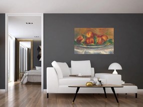 Obraz - Auguste Renoir, Peaches on a  Plate, reprodukcia (90x60 cm)