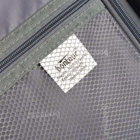 BONTOUR „Wave“ 3-dielna súprava kufrov s dvojitými kolieskami, s TSA zámkom, rose gold