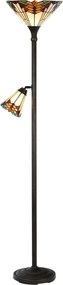 Stojaca lampa Tiffany Montaq - Ø 30*178 cm