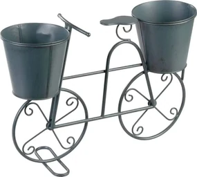 Plechový kvetináč bicykel 50x15x37cm
