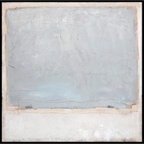 Ručne maľovaný obraz 100x100 cm Blue Inside – Malerifabrikken