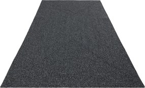Hanse Home, AKCIA: 80x200 cm Kusový koberec Braided 105550 Dark Grey – na von aj na doma, šedá, chodba / predsieň