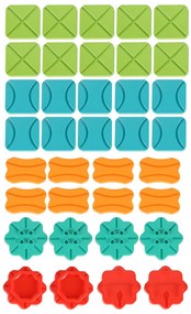 KIK Puzzle stolová hra bludisko prekážková dráha 56 el.