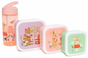 PETIT MONKEY Detská fľaša Animals Picnic 380 ml