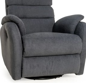 Kreslo ELEGANT 3 polohovacie, sivá (soro 97)