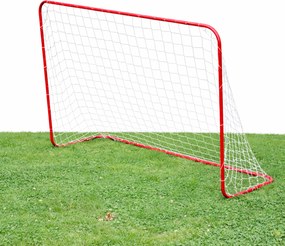 KIK Detská futbalová bránka 183 x 122 x 61 cm, skladacia a prenosná s sieťou