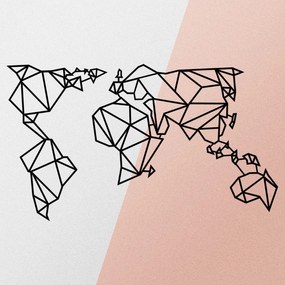 World Map Metal Decor 4
