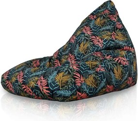 Sedací vak Bermuda farebné lístie