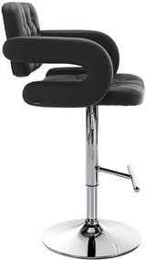 Barová stolička Belfast - Čierna