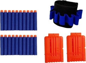 LEAN Toys Policajt Komando Kostým Náboje Okuliare Sling Vest