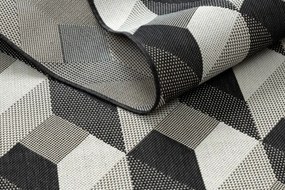 Koberec Floorlux sizal flat 48624/690 3D kocky