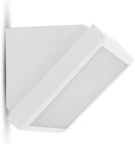 LED Vonkajšie nástenné svietidlo LED/20W/230V 4000K IP65 biela