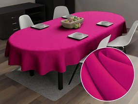 Biante Dekoračný oválny obrus Rongo RG-096 Fuchsiový 50x100 cm