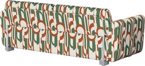 Poťah na pohovku Mysinge (pre 2 osoby) farba produktu zelená látka zapletaná, vzorované