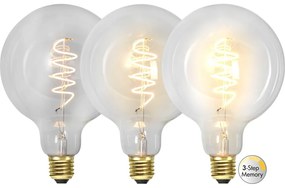 Teplá LED/filamentová žiarovka so stmievačom E27, 4 W Spiral Filament – Star Trading