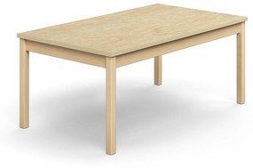 Stôl DECIBEL, 1400x800x590 mm, akustické linoleum - béžová