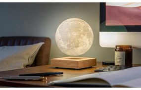 LED stolová lampa v prírodnej farbe (výška 14 cm) Moon – Gingko