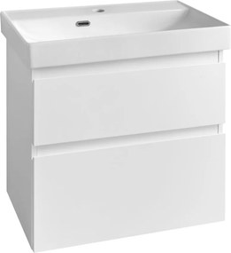 Aqualine Aqualine, ALTAIR umývadlová skrinka 61,5x60x37cm, biela, AI268