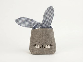 Látkový sáčok NATURO v tvare zajačika, 14x14 cm - viac variantov Farba: Ružová