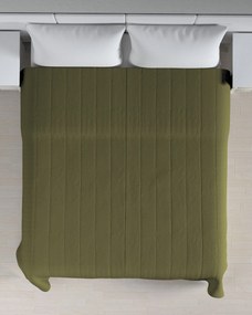 Prehoz  s pozdĺžným prešívaním farba produktu zelená látka zapletaná
