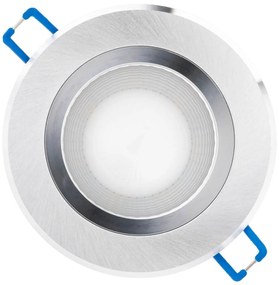 Stropné svietidlo 5W LED DOWNLIGHT DEEP Round 4000K 400lm Silver