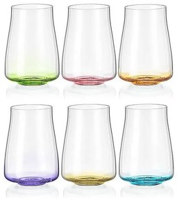 Crystalex poháre Rainbow fresh 400 ml 6 ks