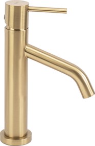 Rea Level, umývadlová batéria h-215, zlatá matná, REA-B6218