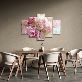 Obraz - Pivonky (150x105 cm)
