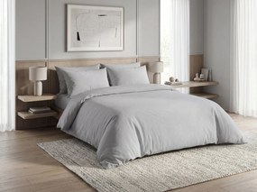 Bavlnené obliečky CALMORA svetlosivé Rozmer obliečky: 2 ks 70 x 90 cm | 160 x 220 cm