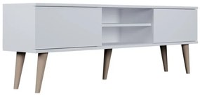 TV stolík TORONTO 160 cm biely