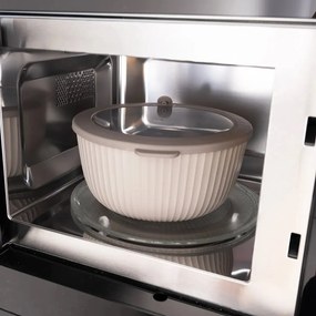 Orion Misa / box s vekom DORA 2,6L, guľatá pr. 21 cm, sv. hnedá