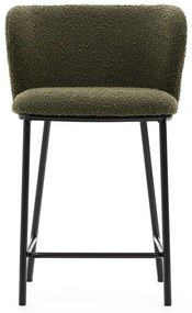 Zelená barová stolička (výška sedadla 65 cm) Ciselia – Kave Home