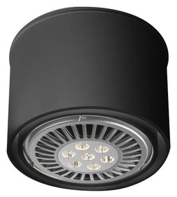 Shilo 1117 - Bodové svietidlo MIKI 1xGU10/15W/230V čierna