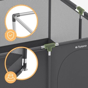 Detská ohrádka Cozy 20 grafitová