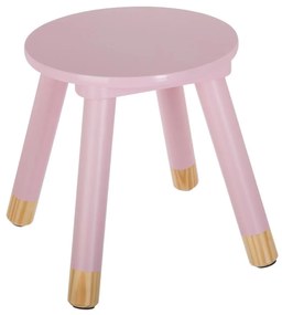 Ružová detská stolička STOOL PINK