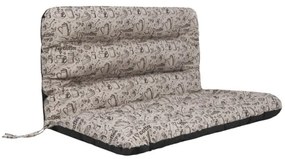Vankúš na hojdačku ANIA 120 cm beige coffee
