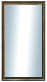 DANTIK - Zrkadlo v rámu, rozmer s rámom 50x90 cm z lišty Ferrosa bronzová (3143)