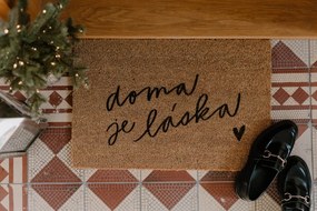 Bella Rose Rohožka z kokosových vlákien Doma je láska