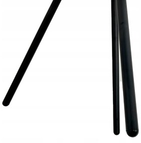 Dekorstudio Kávový stolík čierny - 60 cm