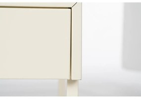 Krémový nočný stolík Nara – Ixia