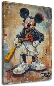 Obraz Street Mickey na plátne | Akrylové detaily