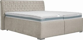 Posteľ Rita 180x200 cm, béžová látka