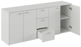 Skriňa HUGOS 180, biela