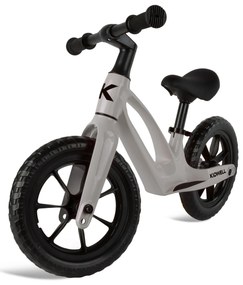 Balančný bicykel Kidwell Vito Balance, detské odrážadlo, sivý, horčíkový rám