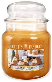 PRICE´S MIDI sviečka v skle Caramel Delight - horenie 90h