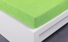 Froté plachta 90 × 200 cm Exclusive – letná zelená
