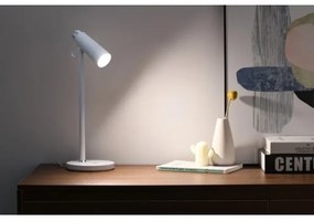 Immax 08990L - LED Stmievateľná stolná lampa s Qi nabíjaním TIT LED/12W/230V biela